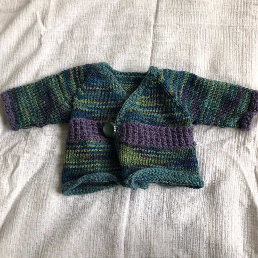 Handmade Knit Wool Sweater